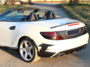 Mercedes Benz SLK Extreme Diffuser - Carbon Fiber - R172